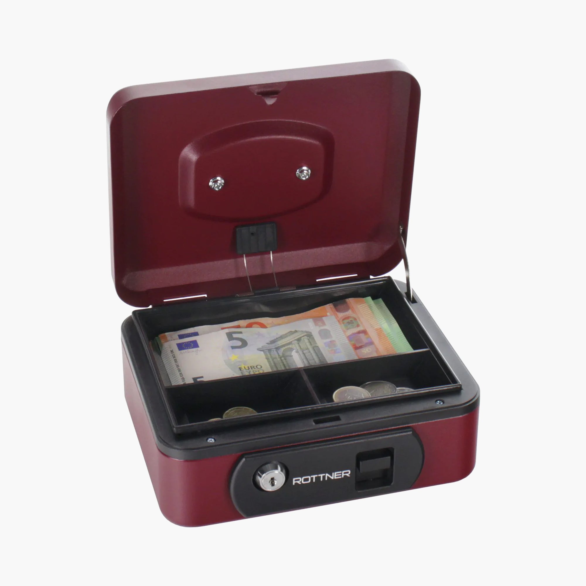 Kasa za novac Pro Box One, bordo crvena